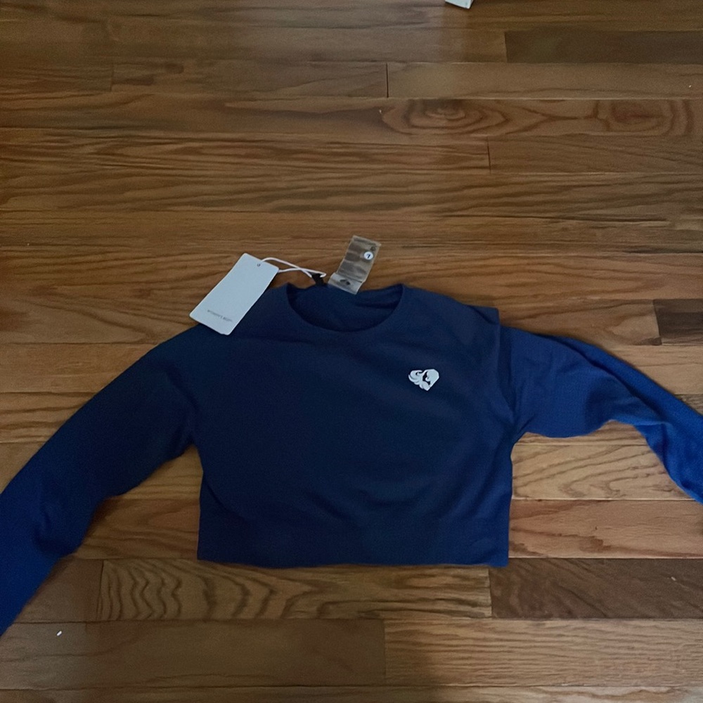 Womens best cropped long sleeve workout top